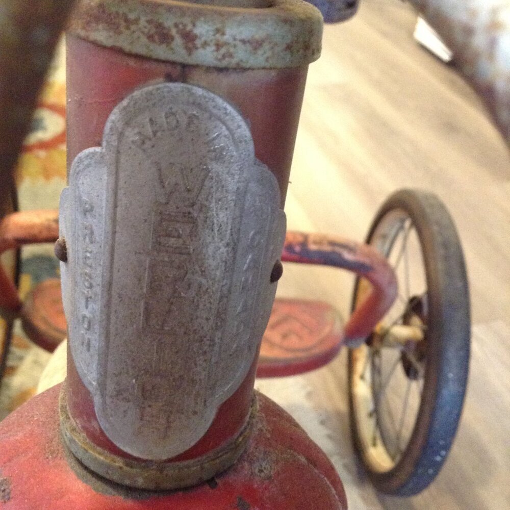 VTG Preston Werlich Canadian trike, RARE Collector's Bike Early Industrial Toy - Picture 5 of 5